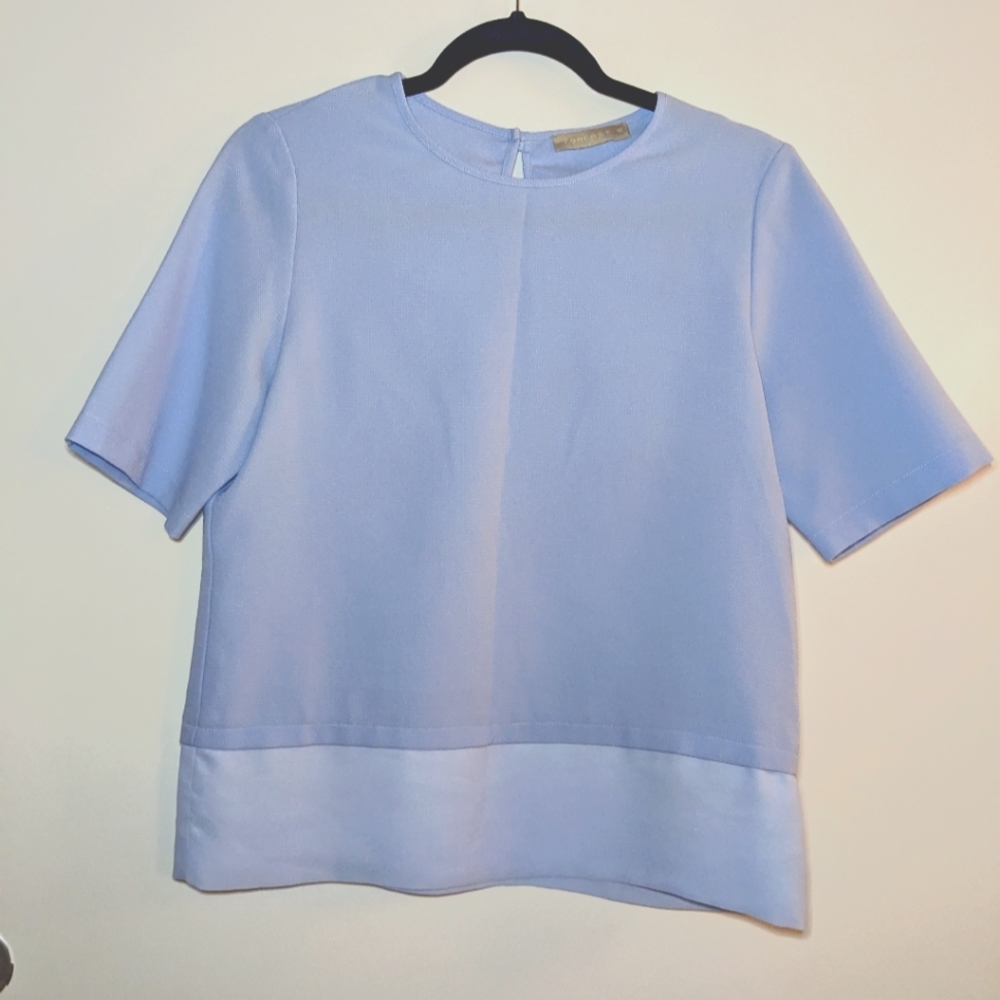 Forcast Blue Box blouse